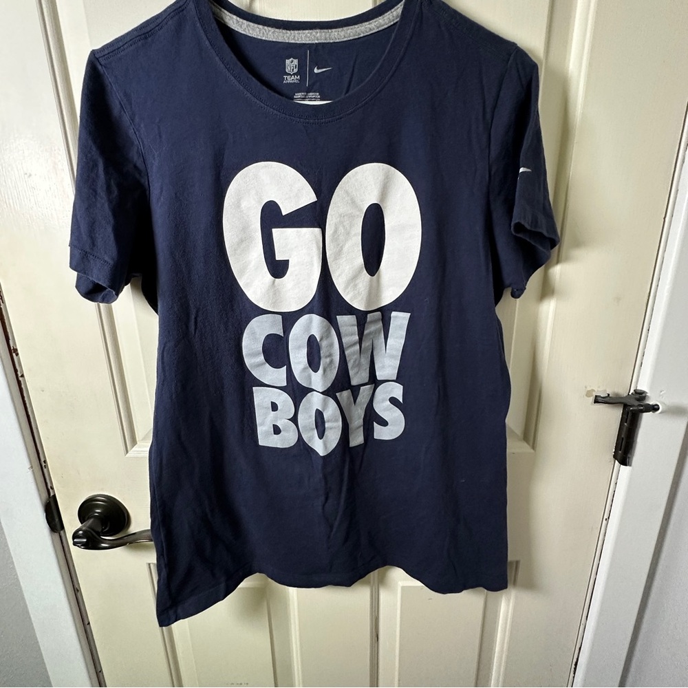 Nike Navy 'Go Cowboys' T-Shirt